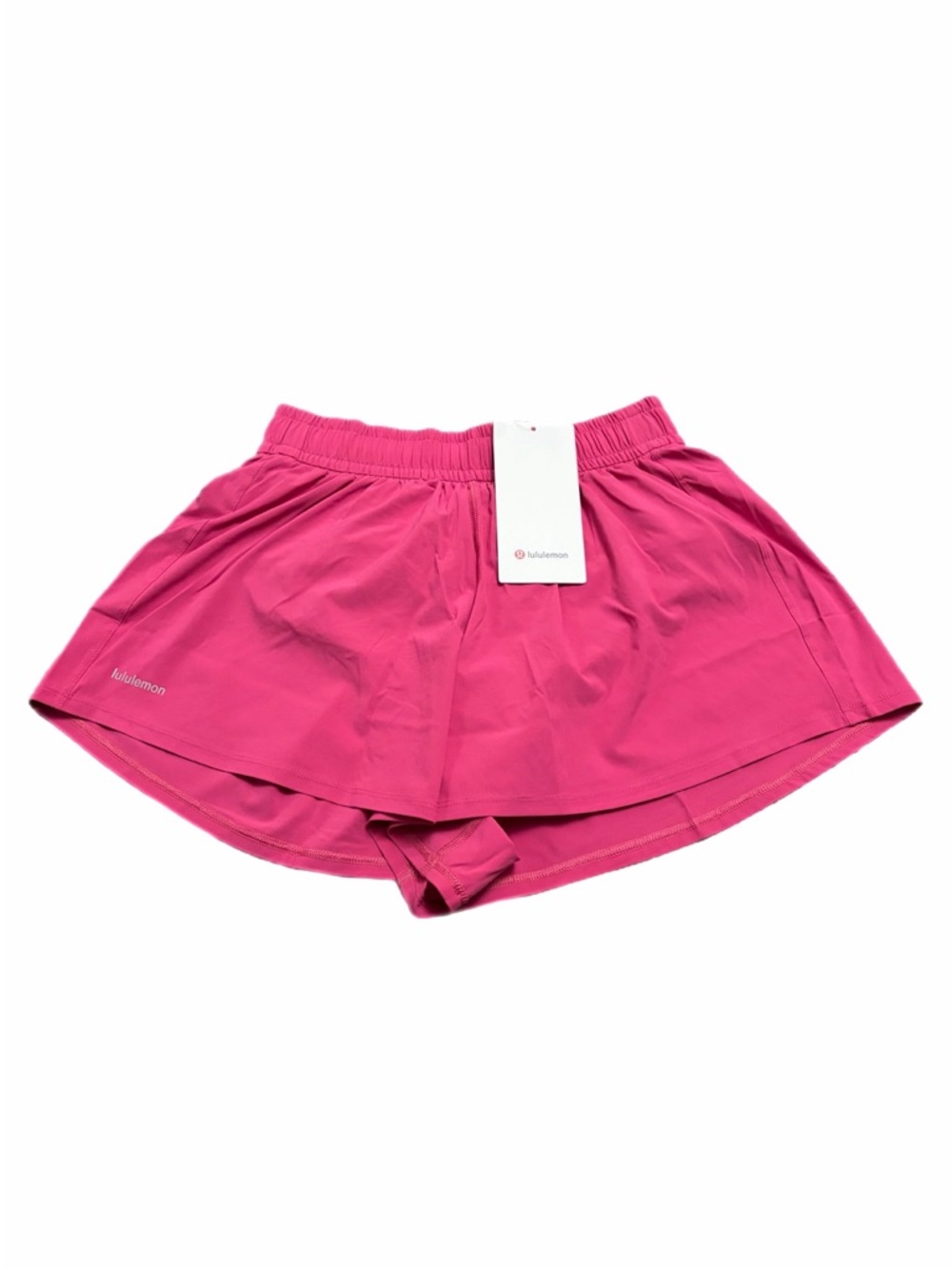NWT Lululemon Pace Crush High-Rise Short 2.5" (Raspberry Coulis) Size XS
